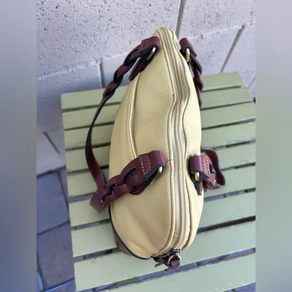 St. John’s Bay Yellow and Brown Women's Bag - Picture 12 of 14